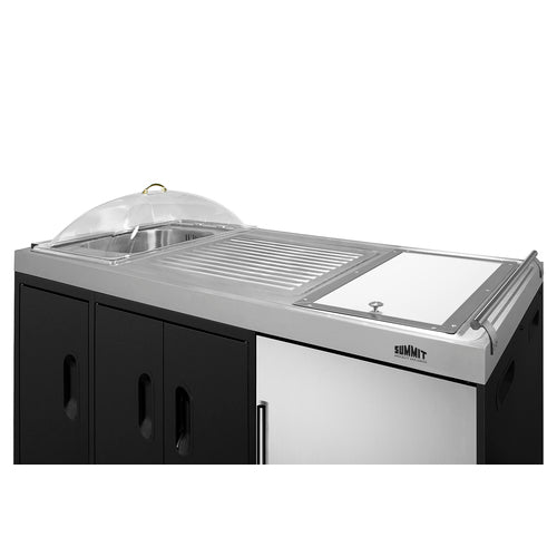 Summit CARTOS54LS Portable Outdoor Kitchenette