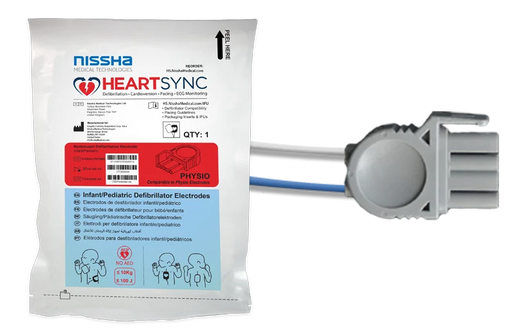HeartSync Pediatric Defibrillation Electrodes - Physio Control