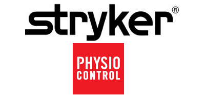 physio control and stryker logo