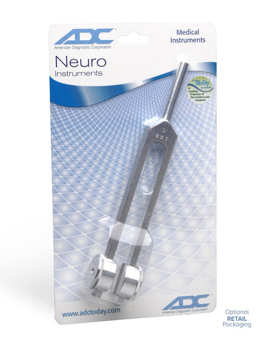 Tuning Fork C128 w/wt, Disp pkg - ADC 500128Q