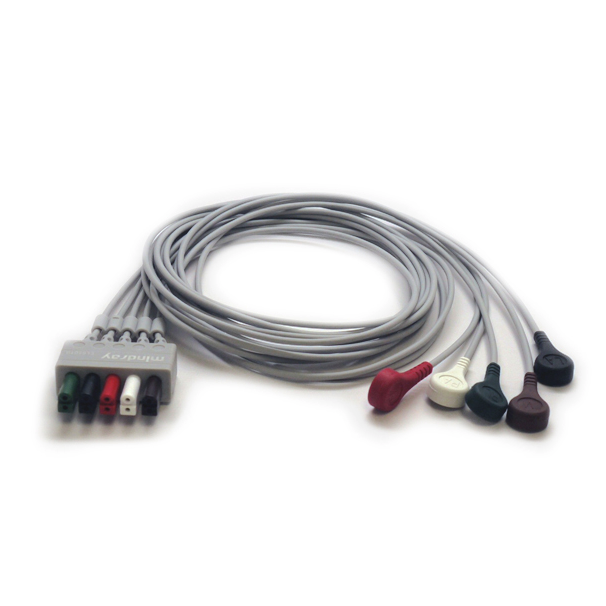 Mindray 5 Lead ECG Snap Lead Wires - Adult / Pediatric
