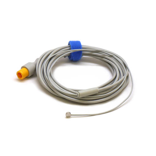 Mindray MR404B reusable temperature probe, pediatric/infant, skin, 2 pin -0011-30-37395
