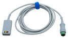 ECG cable, 10' (3.1 m), defibrillation-proof, for N/T - MDPRO 009-005266-00 - 1