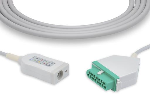 10008 Fukuda Denshi Compatible ECG Trunk Cable. Patient Cable 250 cm
