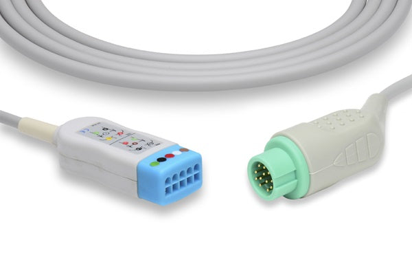 10036 Mindray - Datascope Compatible ECG Trunk Cable. 3 / 5 Leads
