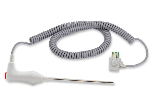 10085 Welch Allyn Compatible Reusable Temperature Probe. Adult/Pediatric 4 ft (1.2 m) Rectal Probe