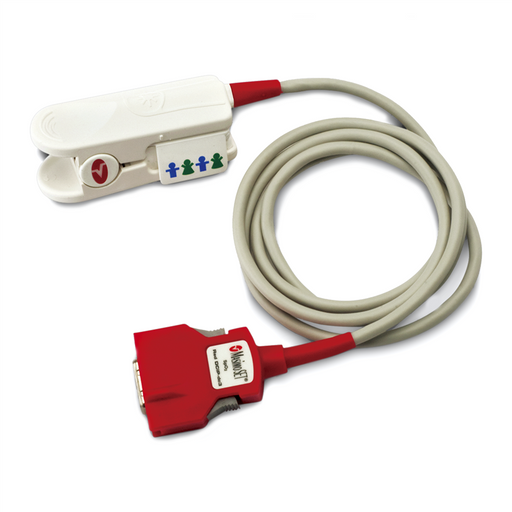 Physio Control LIFEPAK 15 Masimo SET Rainbow DCP-DC9 Pediatric Reusable Direct Connect Sensor, 8 ft