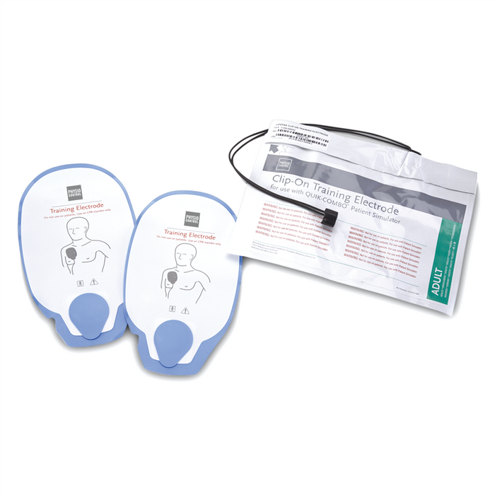 Physio Control Clip-on Training Electrodes for use with QUIK-COMBO Patient Simulator