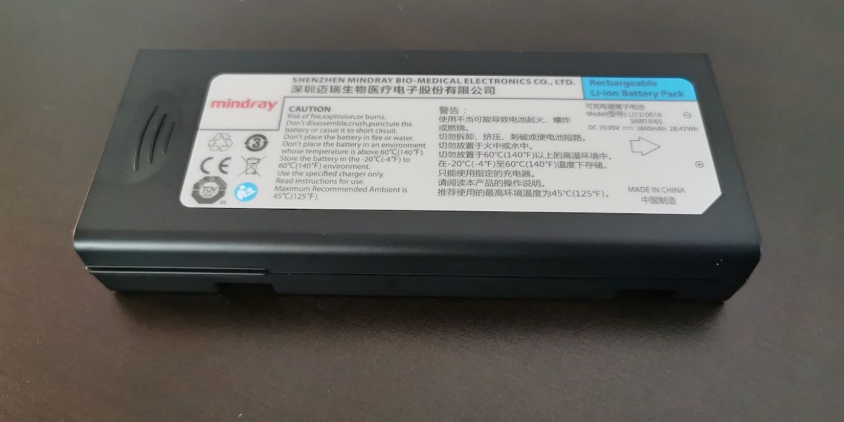 Batterie 4500mAh LI13I001A Pour Moniteur Mindray IPM10 - Remplacement