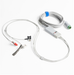 Crocodile clip + cable + wires: 3-lead, Clip, AHA, Adu(12 pin) - Mindray 115-031328-00 - 1