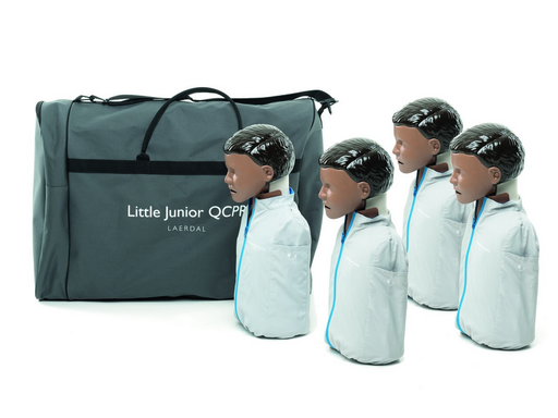 Little Junior QCPR 4-pk Dark Skin - Laerdal 129-03050