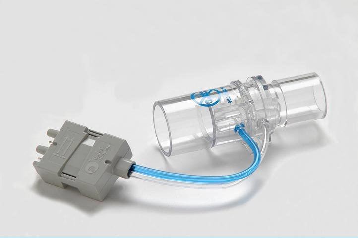 GE / Datex Ohmeda Transducer Enhanced Flow Sensor, for Aespire, Aestiva, Avance