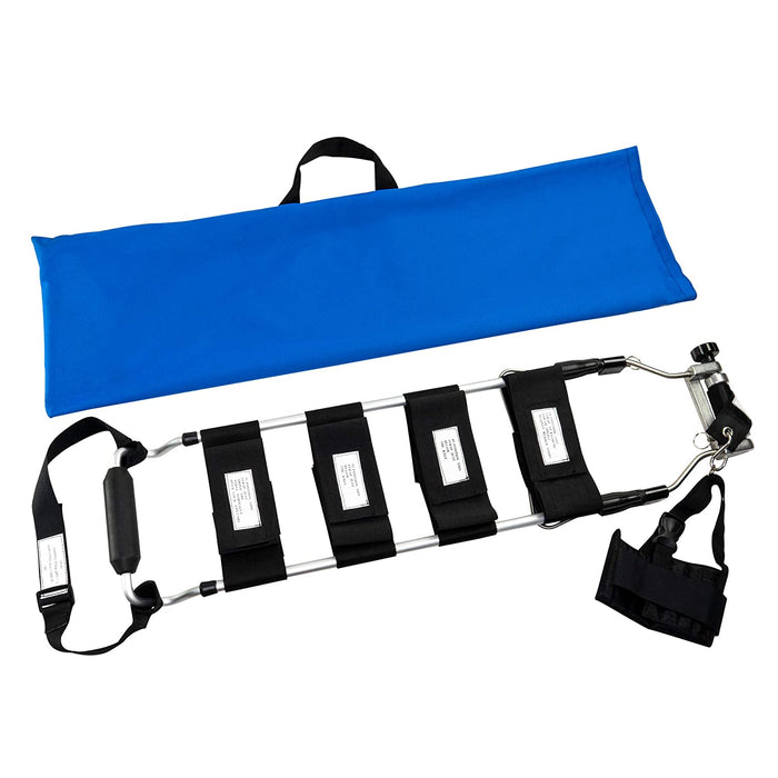 LINE2design Adult Traction Splint 4 Leg Straps Effectively Reducing Pa ...