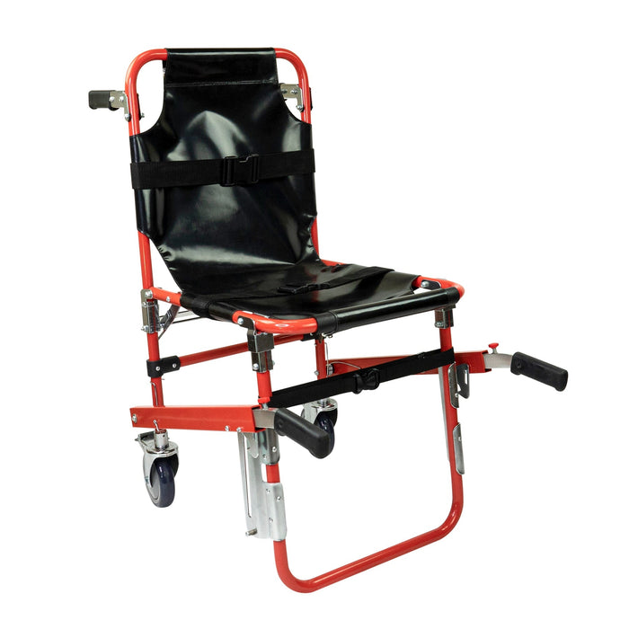 LINE2design Stair Chair - Medical Foldable Aluminum Mobile Evacuation Chair with Brake - LINE2design 70006-R