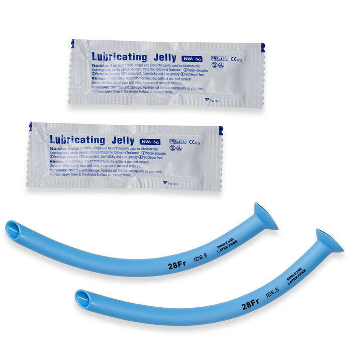 LINE2design Nasopharyngeal (Nasal) Airway 28F Kit, 2 pcs NPA, Airway M ...
