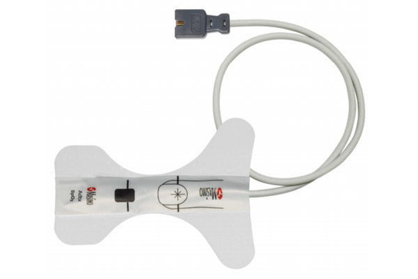 2317 Masimo Original Disposable SpO2 Sensor. Adult (>30Kg, 3 feet) Box of 20