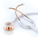 ADSCOPE Conv Stethoscope Adult 30",Rose Gold/White - ADC 608RGW - 2