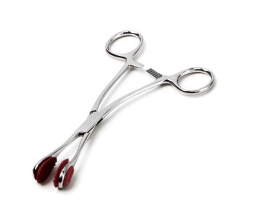 Young Tongue Seizing Forceps 6-1/2", Child, Silver - ADC 317