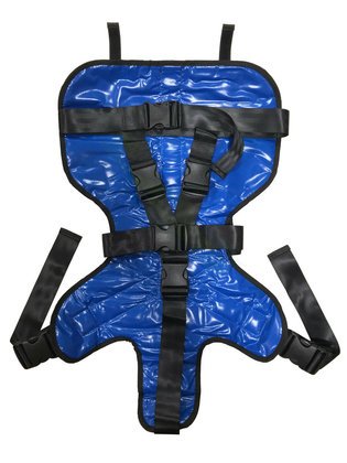 LINE2design Deluxe Pedi Save & Pediatric Child Restraint Seat System - Royal Blue - LINE2design