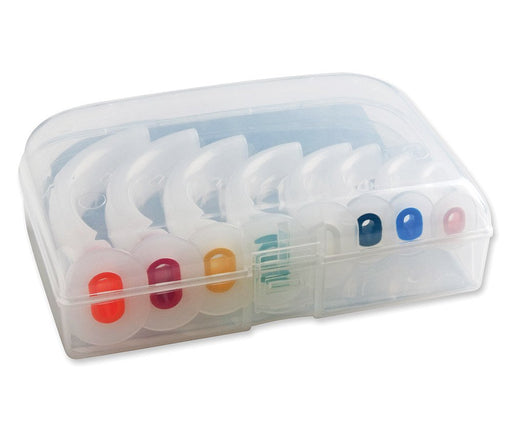 Guedel Airway Kit, 40-110mm Sizes 00-6, All Colors - ADC 43000