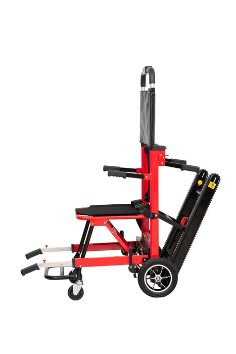 LINE2design Motorized Mobile Stair Lift Climber - Red - LINE2design 70008-R-BAT