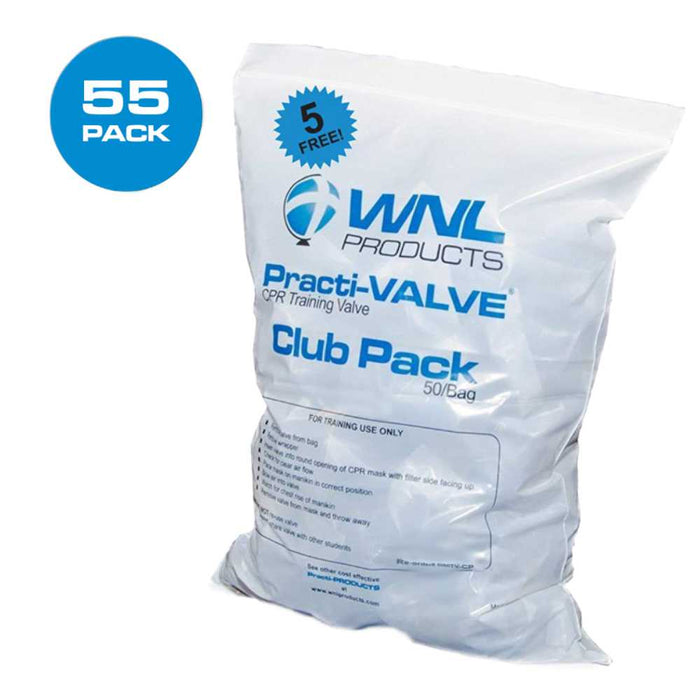 Practi-VALVE® Club Pack 55/Bag - WNL 5000TV-CP