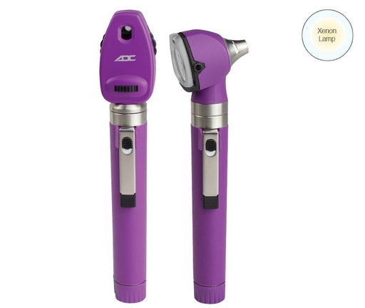 DIAGNOSTIX Pocket Oto/Oph Set 2.5v, Hal/Xen, Purple - ADC 5110NV