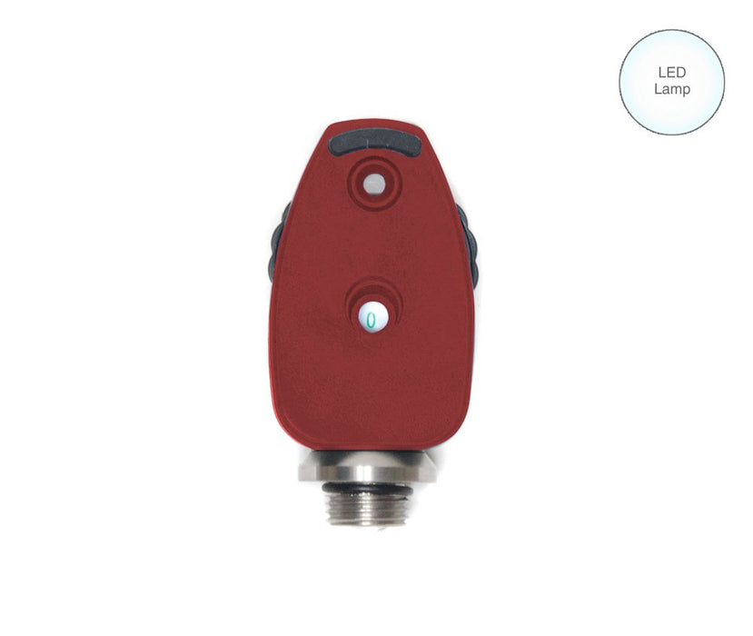 Head, 2.5v DIAGNOSTIX Ophthalm LED, Burgundy - ADC 5140NLBD