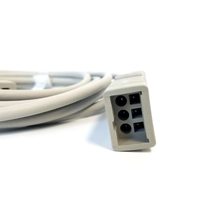 GE (Datex Ohmeda) 10 Pin to 3 Lead Dual ECG Trunk Cable