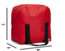 L2d Step In Gear Bag, Economy, Red - Line2Design 54550 - 2