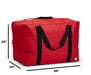 L2d Firefighter Turnout Gear Bag - Red - Line2Design 54700 - 2