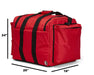 L2d XXL Firefighter Gear Bag, Red - Line2Design 54750 - 2