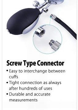 LINE2design Blood Pressure Cuff Kit-5 Replacement Gauge - LINE2design 58710-F