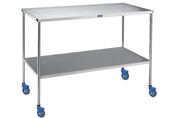 Pedigo Rack Table, 24 X 72 With Shelf - Pedigo SG-96-SS — Integris Equipment LLC