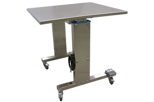 Over-Operating Table, Electric Height Adjustment. Height Adjusts 40-1/2" - 51-1/2" By Foot Pedal Switch - Pedigo P-5190-E