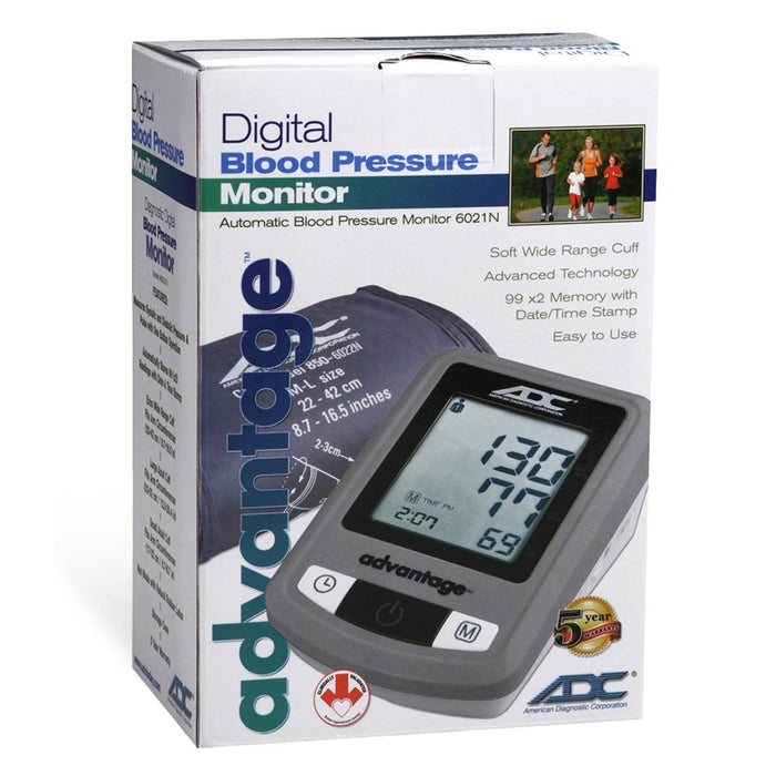 ADC Advantage 6021N Automatic Digital Blood Pressure Monitor