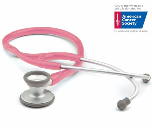 ADSCOPE 606 Cardiology-lite Adult-28", Metallic Pink - ADC 606PBCA