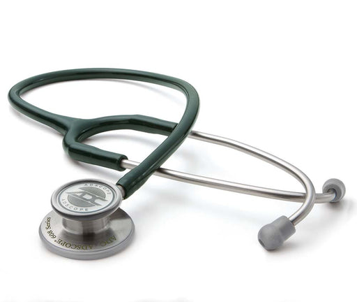 ADSCOPE Conv Stethoscope Adult 30", Dark Green - ADC 608DG