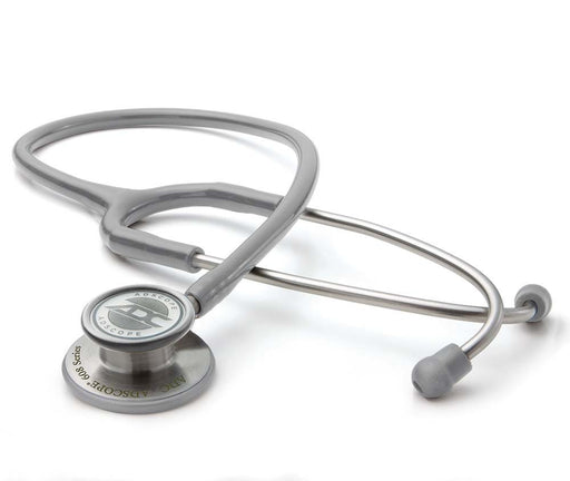 ADSCOPE Conv Stethoscope Adult 30", Gray - ADC 608G