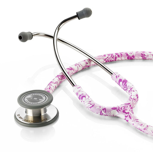 ADSCOPE LE 608 Stethoscope Adult 30", Hibiscus - ADC  608HB