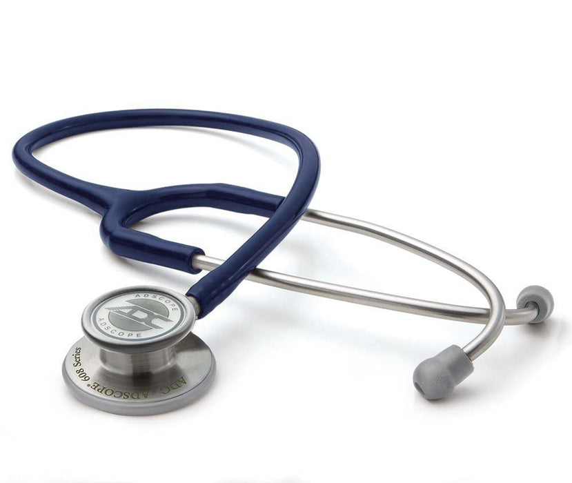 ADSCOPE Conv Stethoscope Adult 30", Navy - ADC 608N