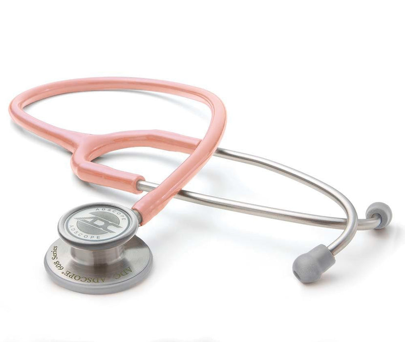 ADSCOPE Conv Stethoscope Adult 30", Pink - ADC 608P