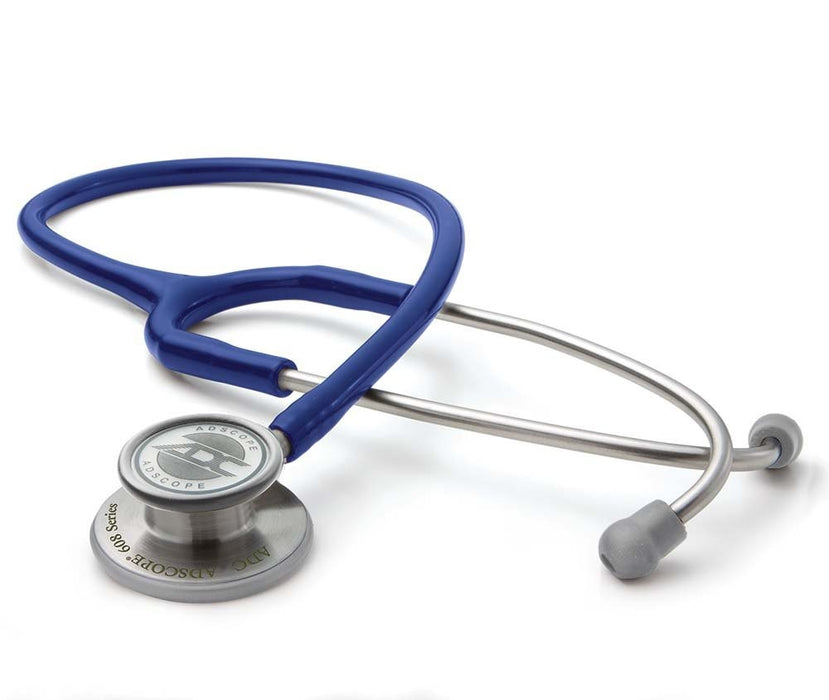 ADSCOPE Conv Stethoscope Adult 30", Royal Blue - ADC 608RB