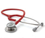 ADSCOPE Conv Stethoscope Adult 30", Red - ADC 608R - 1