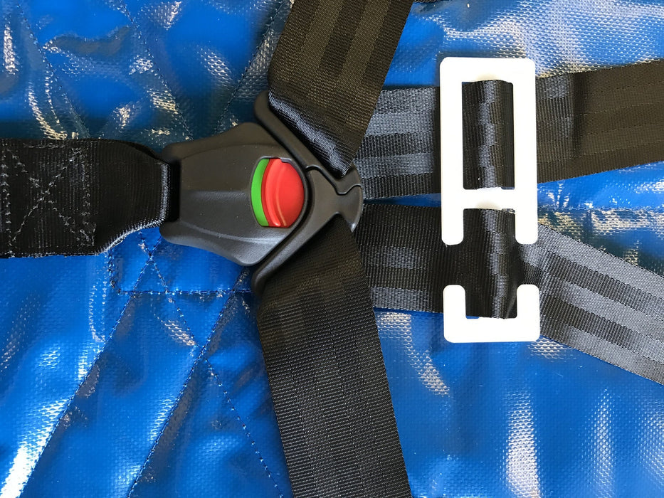 LINE2design Deluxe Pedi Save & Pediatric Child Restraint Seat System - Royal Blue - LINE2design