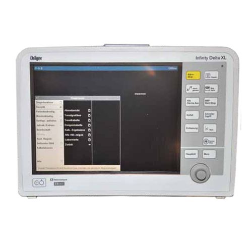 Drager Infinity Delta XL Vital Signs Patient Monitor - Refurbished