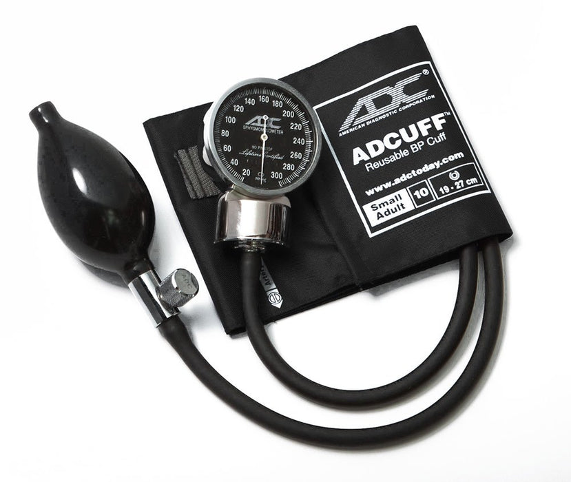 DIAGNOSTIX Aneroid Sphyg Small Adult, Black, LF - ADC 700-10SABK