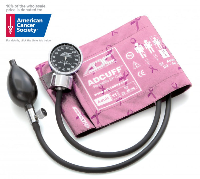 DIAGNOSTIX Aneroid Sphyg Adult, Breast Cancer, LF - ADC 700-11ABCA