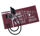 DIAGNOSTIX Aneroid Sphyg 1 pc Cuff, Lrg Adult, Burgundy - ADC 700-12XBD1 - 1