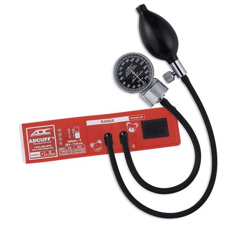 DIAGNOSTIX Aneroid Sphyg 1 pc Cuff, Infant, Orange - ADC 700-7IOR1